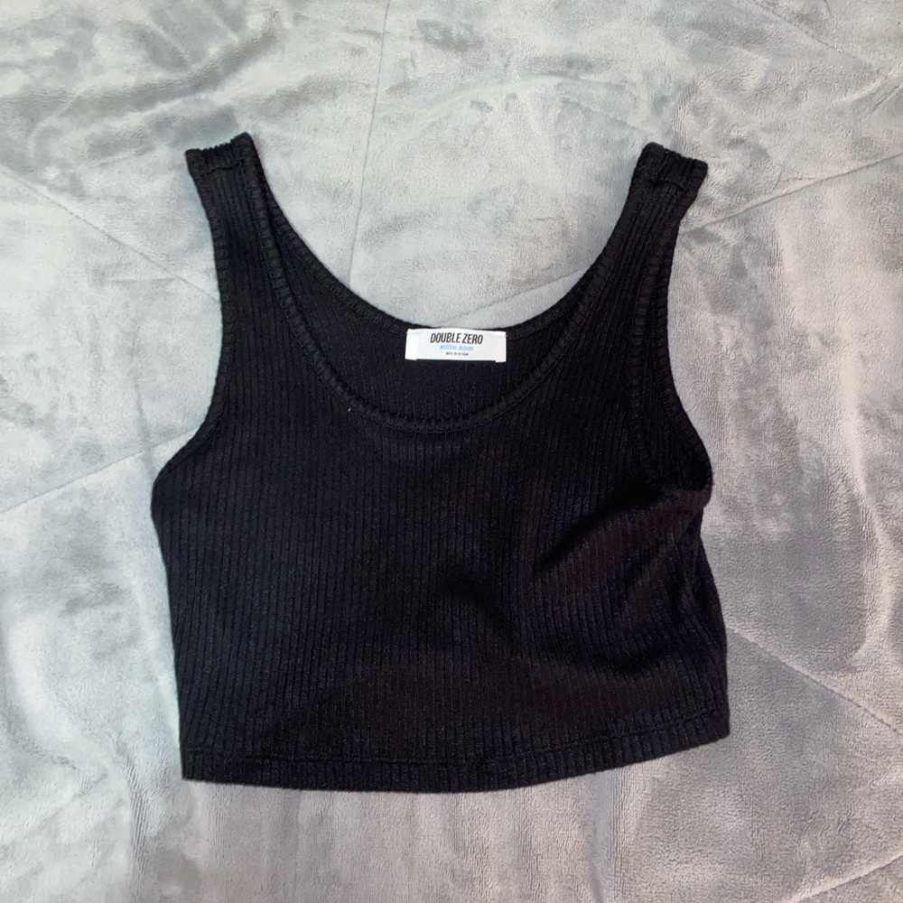Brand new black crop top